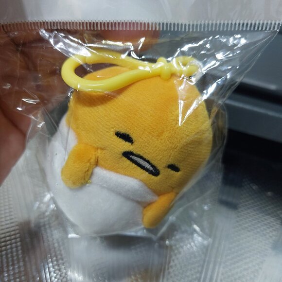 Bullsitoy Gudetama The Lazy Egg Mini Plush Bag Charm Keyring Keychain Charm - Picture 5 of 5